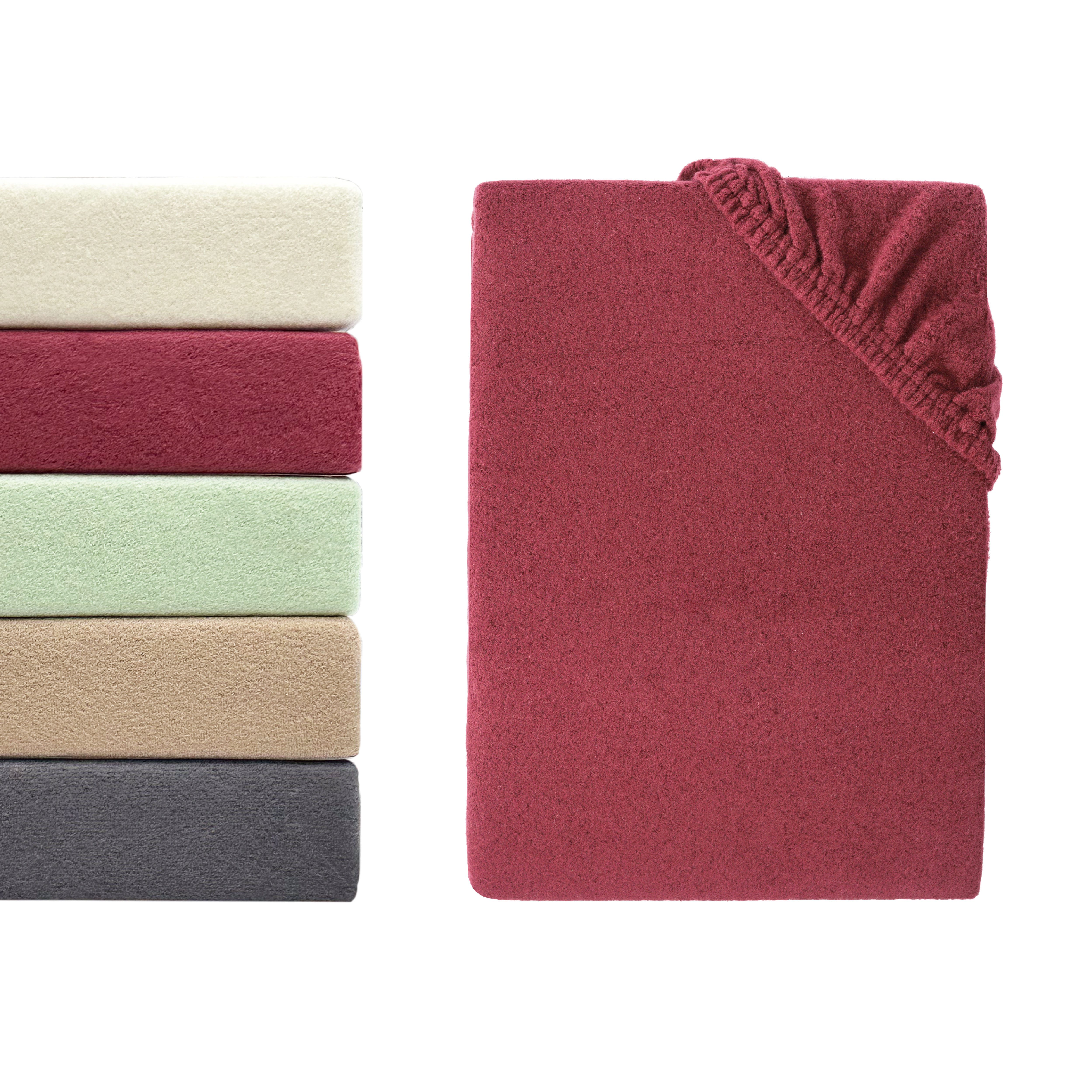Hometex Premium Textiles Spannbettlaken aus Mikroflausch günstig online kaufen