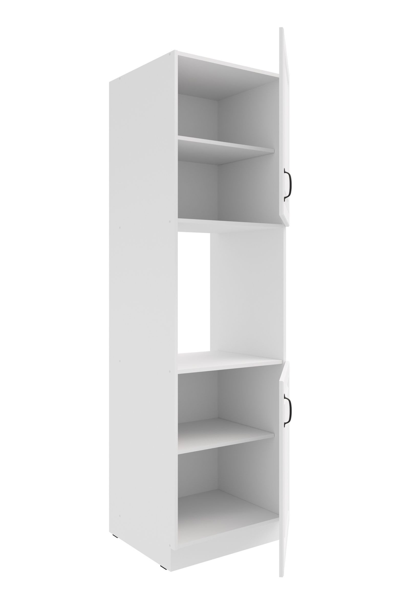 Küchen-Preisbombe Hochschrank 60 cm Küche Stilo Weiss Küchenzeile Küchenblo günstig online kaufen