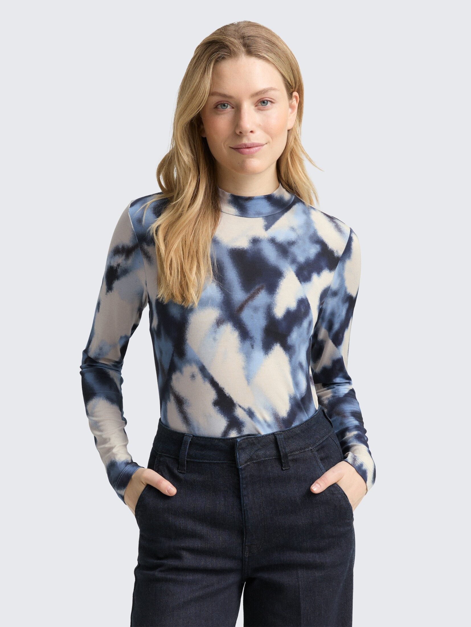 TOM TAILOR Langarmshirt Slim Fit Langarmshirt günstig online kaufen