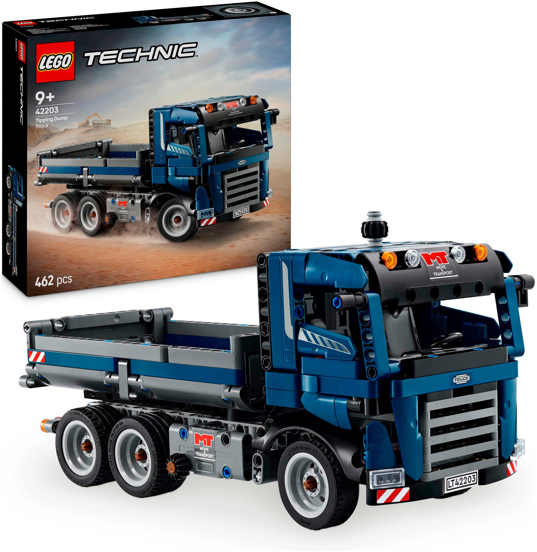 LEGO® Kipplaster (42203), LEGO® Technic Konstruktionsspielsteine, (462 St), günstig online kaufen