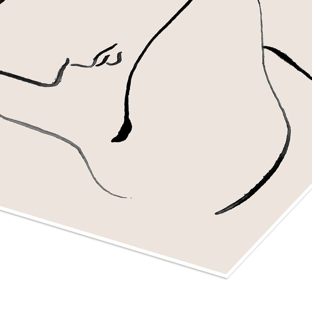 Posterlounge Wandbild Femme II, Henri Matisse, erhältlich als Poster, Leinwandbild, Wandsticker oder Acrylglasbild