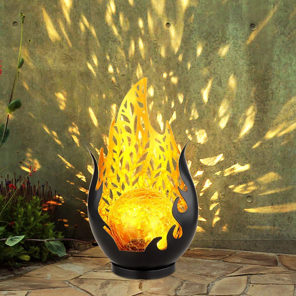 GLOBO LIGHTING LED Solarleuchte, LED-Leuchtmittel fest verbaut, Warmweiß, G günstig online kaufen