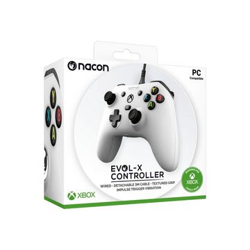 nacon EVOL-X Gaming-Controller (USB-C, 4 Trigger, 4 Vibrationsmotoren)