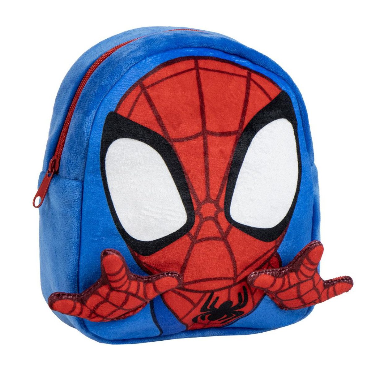 Spiderman Kinderrucksack Vorschulrucksack Weicher Plüsch-Rucksack für Jungen & Mädchen