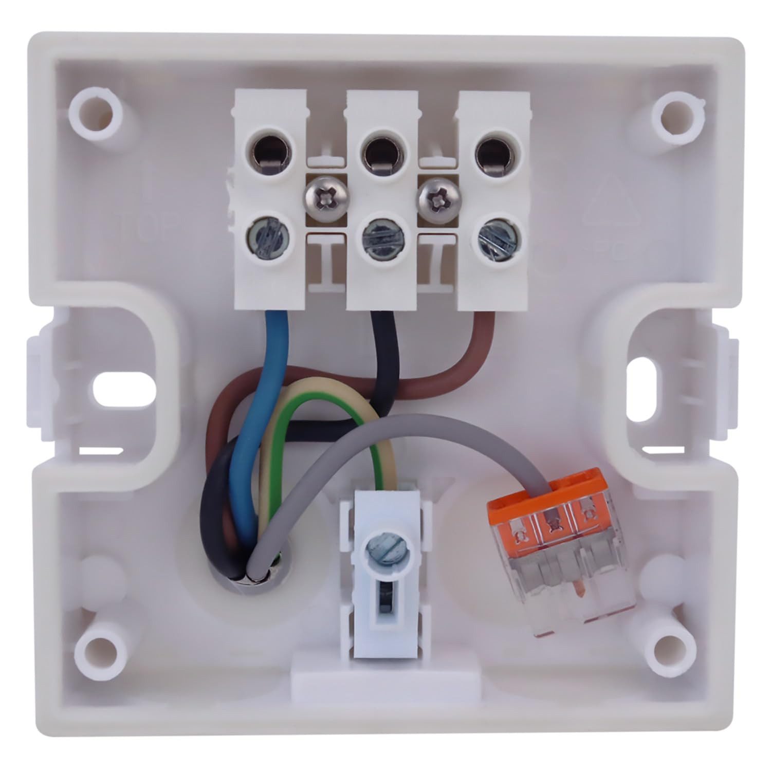 theben Bewegungsmelder TECTA D180 WH, PIR 180°, 14m Reichweite, Unterkriechschutz, Lichtmessung, IP55