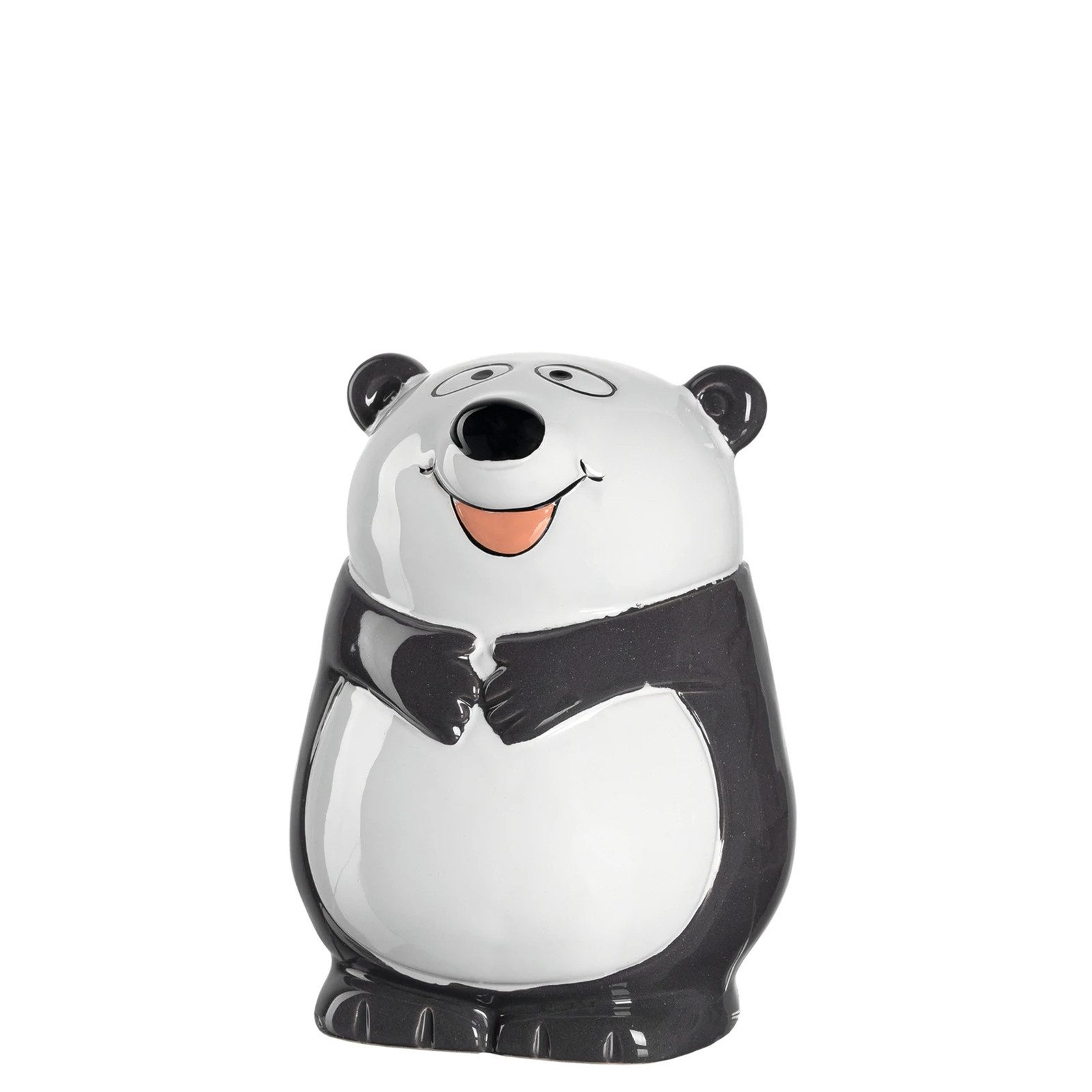 LEONARDO Spardose Spardose 12,2 cm Panda BAMBINI, (Stück, 1-tlg., 1 Spardose ohne Dekoration), Geschenkidee