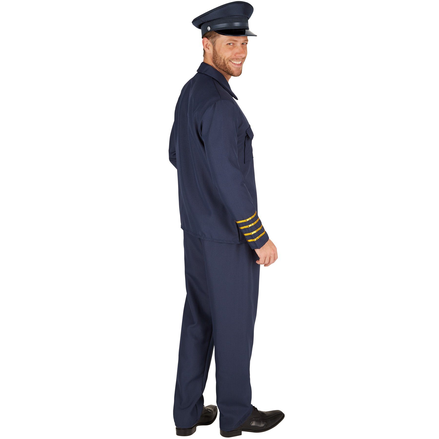 dressforfun Kostüm Herrenkostüm Pilot, Schöne Piloten-Jacke günstig online kaufen