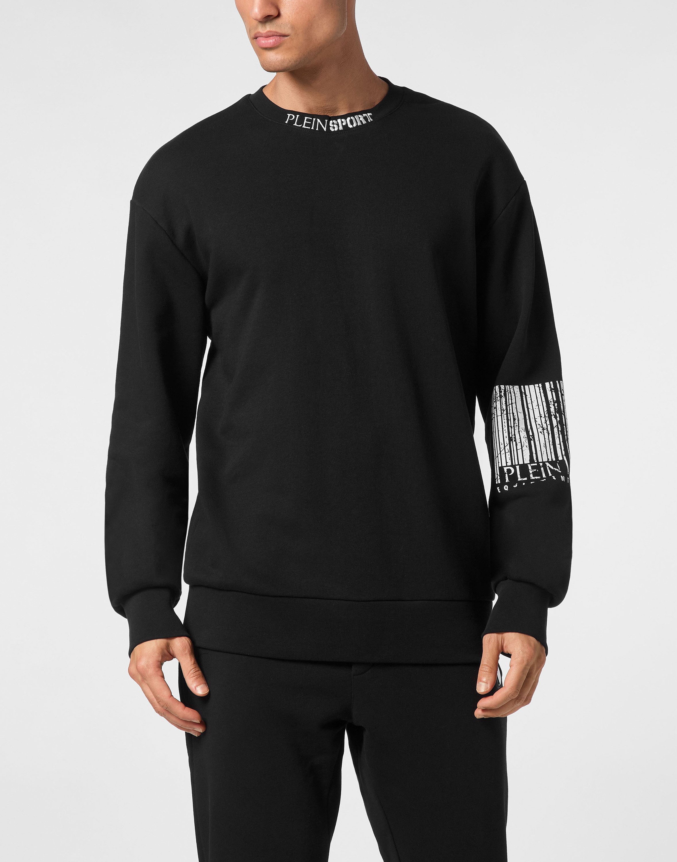 Plein Sport Verde Cotton Men Sweatshirt
