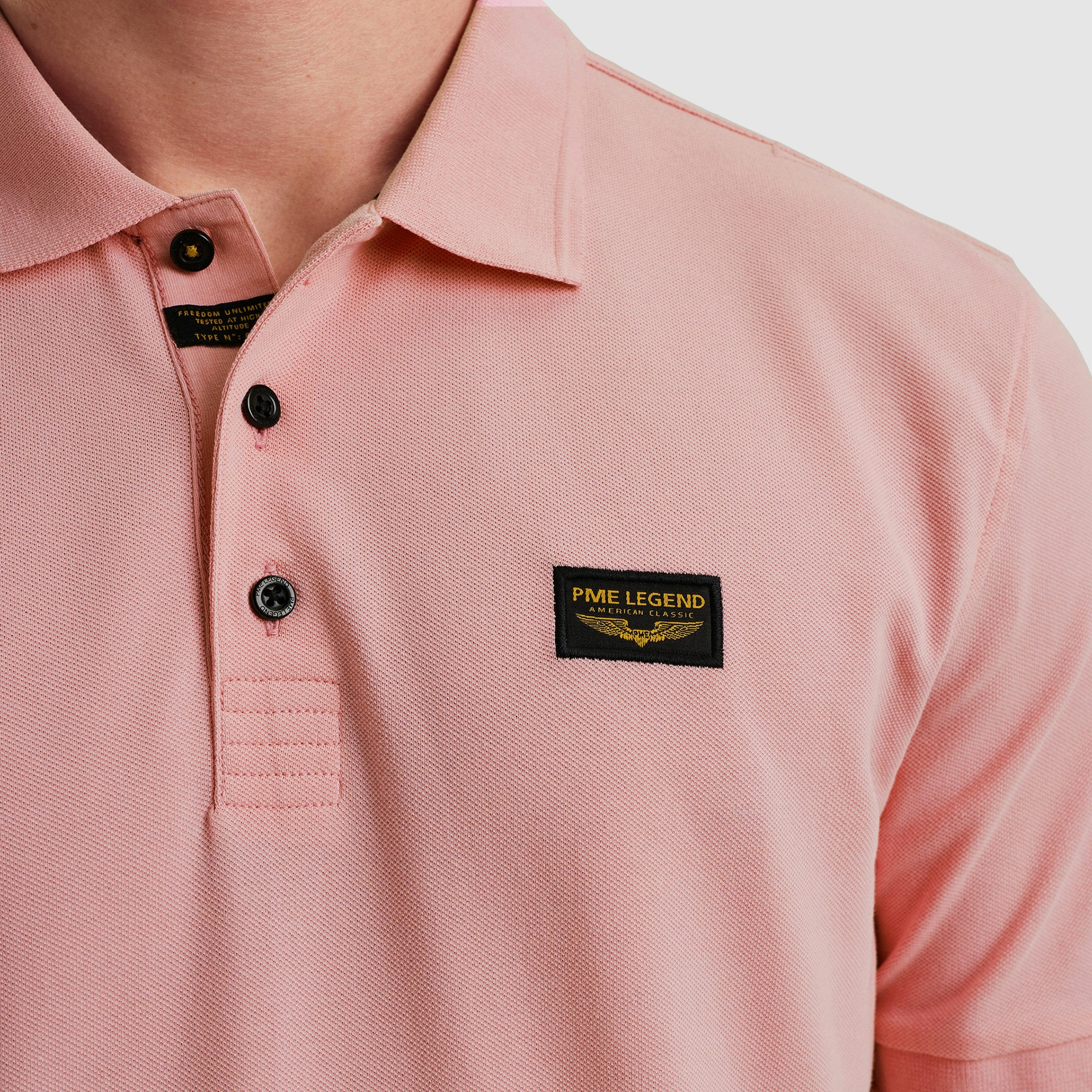 PME LEGEND Poloshirt mit Logostickerei
