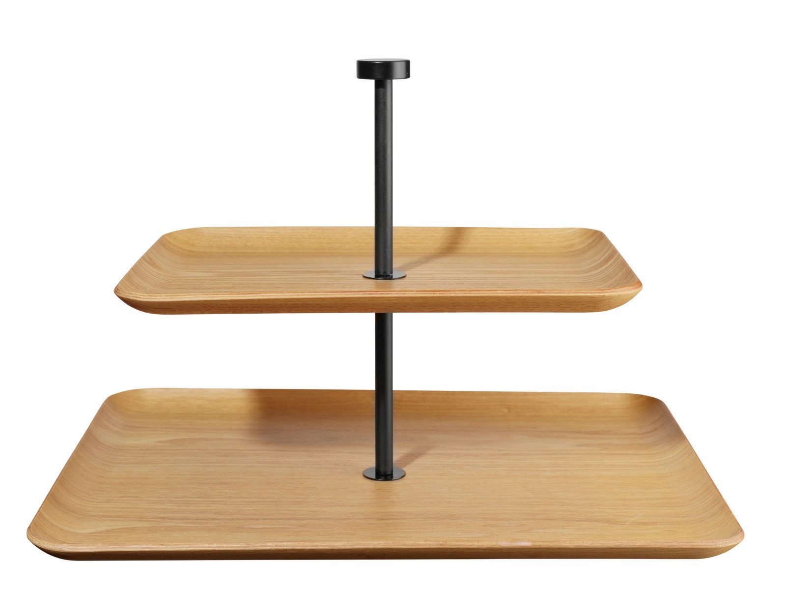 ASA SELECTION Etagere wood Etagere 2-stufig rechteckig, Weidenholz, (Etageren)