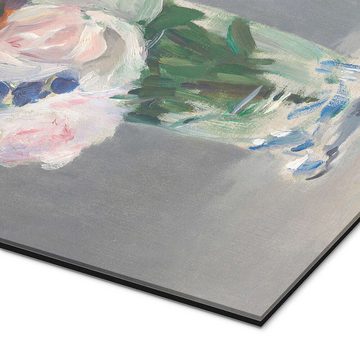 Posterlounge XXL-Wandbild Édouard Manet, Blumen in einer Kristallvase, Malerei
