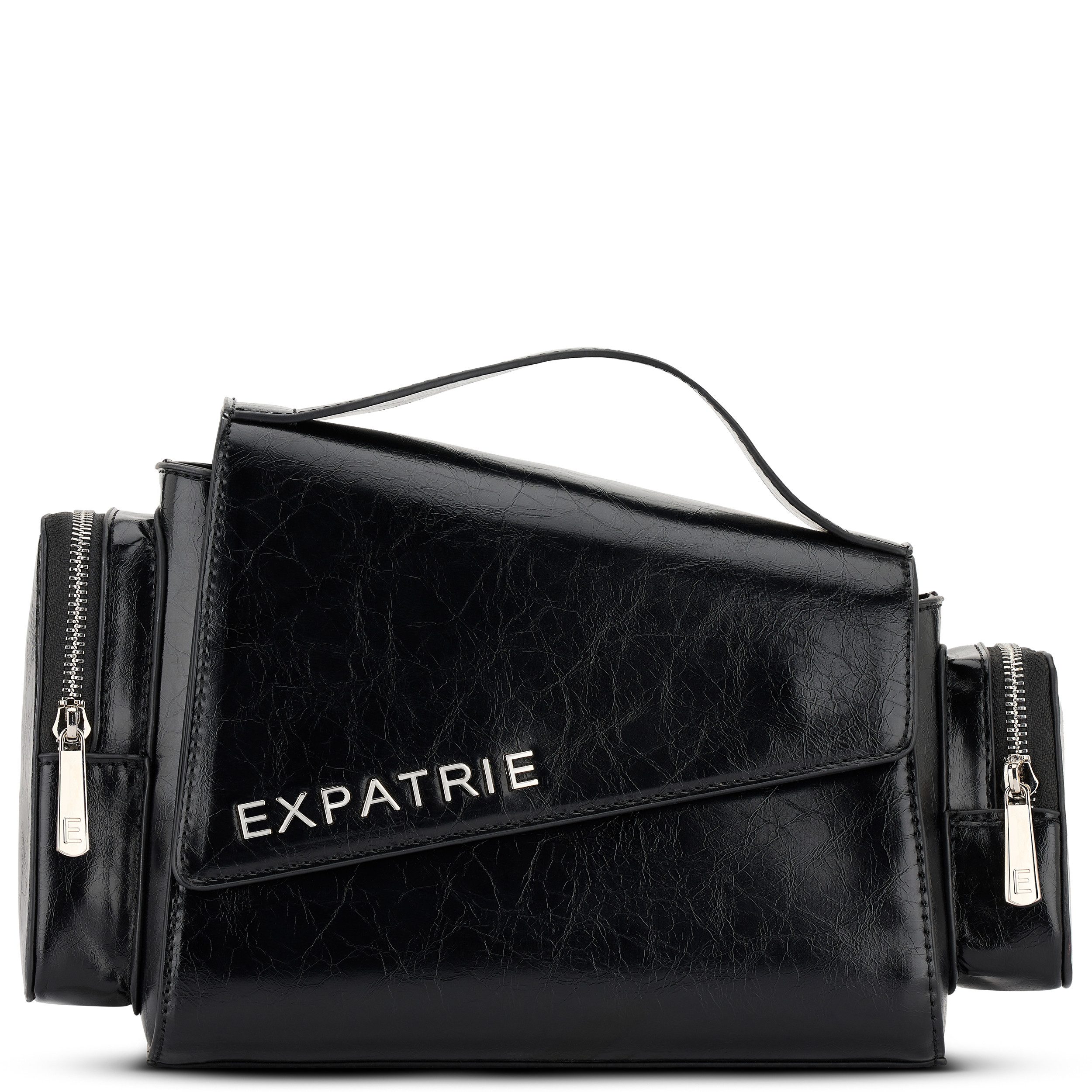 Expatrié Schultertasche Hunter Schultertasche für Damen Retro (1-tlg), Vintage Handtasche im asymmetrischen Design, wasserabweisend