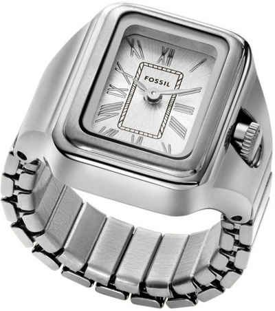 Fossil Uhrenring RAQUEL WATCH RING, Quarzuhr, Damenuhr, analog