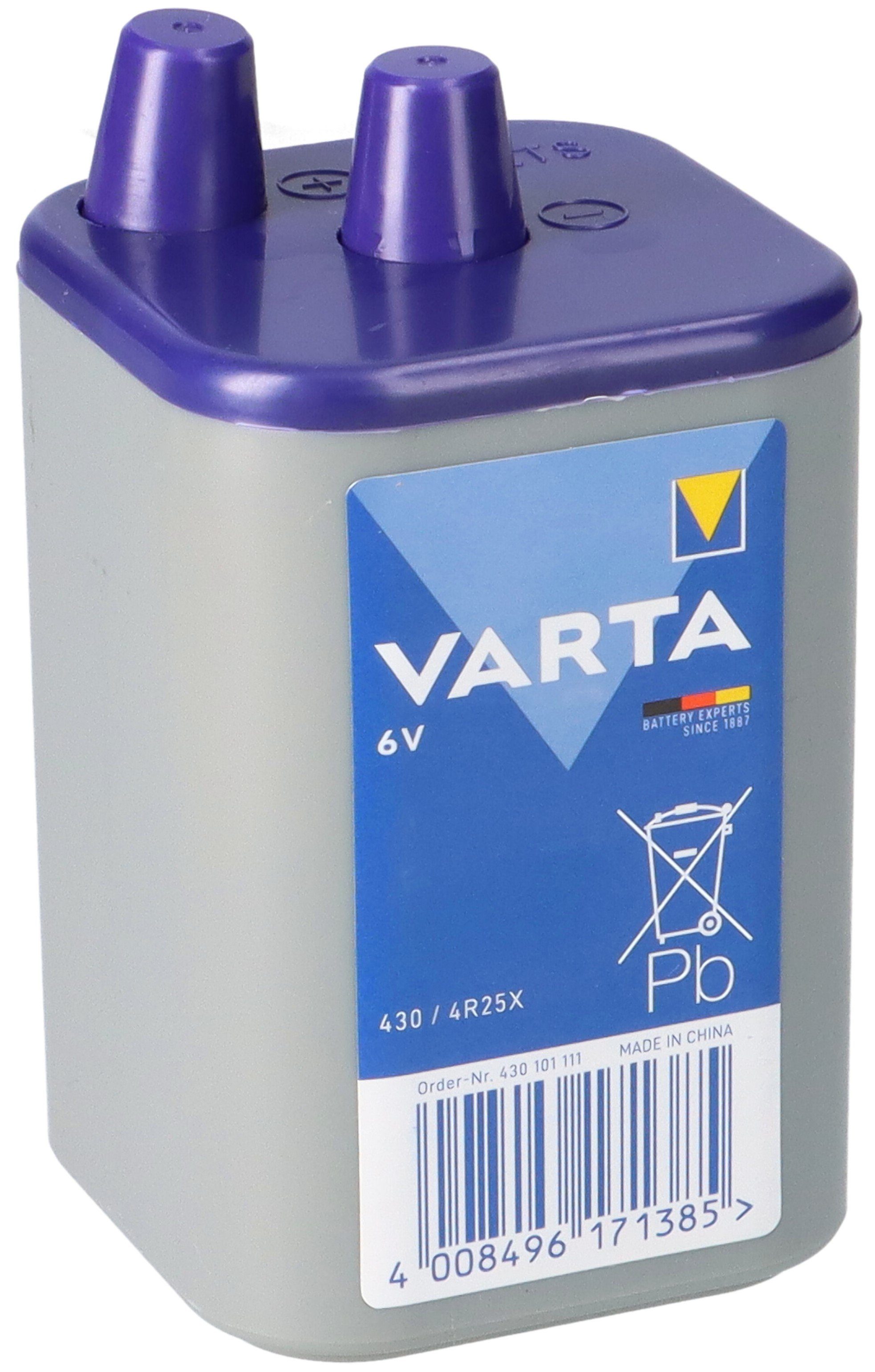 VARTA Varta 430 4R25 Longlife 6V 7500mAh Batterie