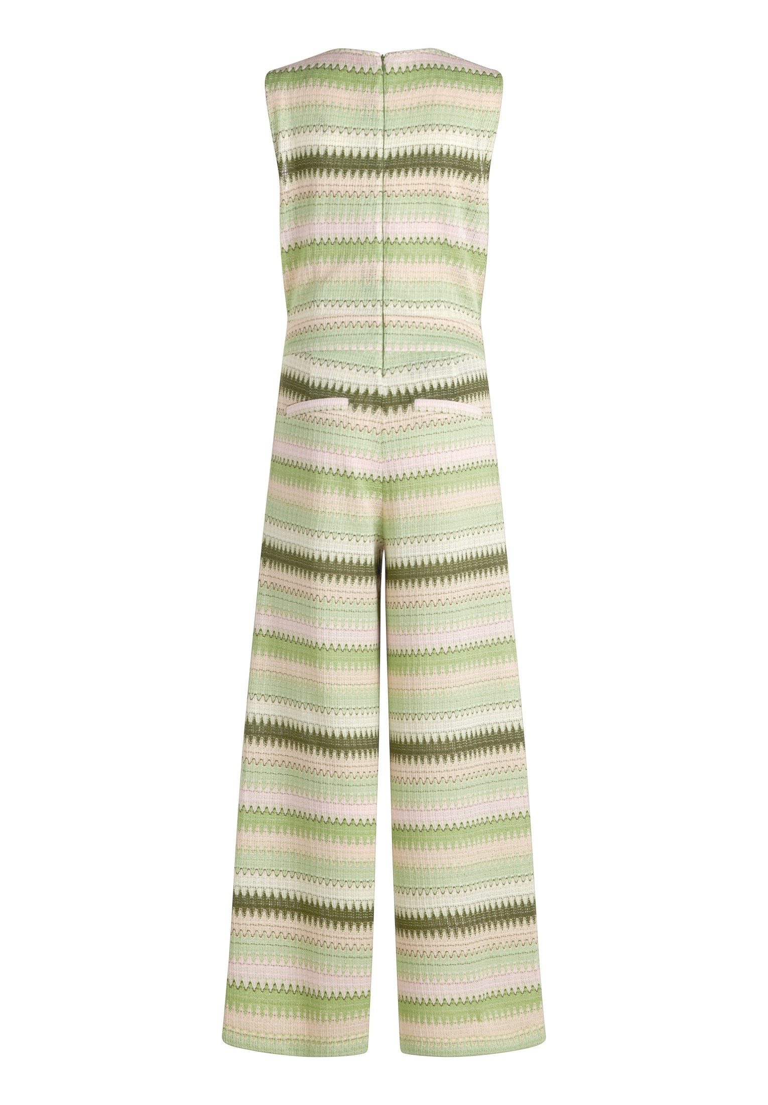 Cartoon Overall Damen mit Bindegürtel (1-tlg)