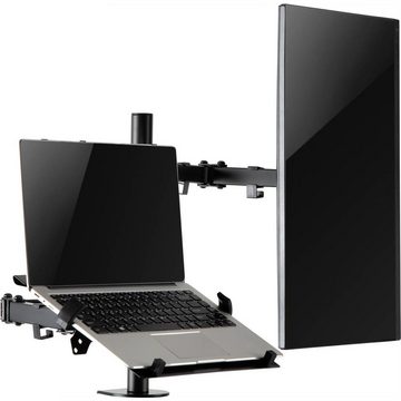 SpeaKa Professional Tischhalterung für Monitor und Notebook Monitor-Halterung, (Neigbar)