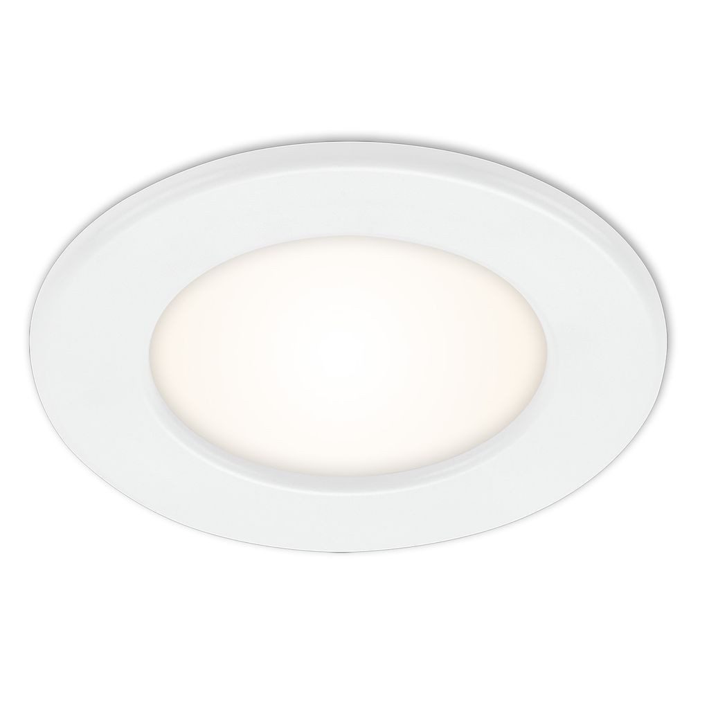 Briloner Leuchten LED Einbaustrahler 7049016, Dimmfunktion, LED fest integriert, 2700K - Extra-Warmweiß