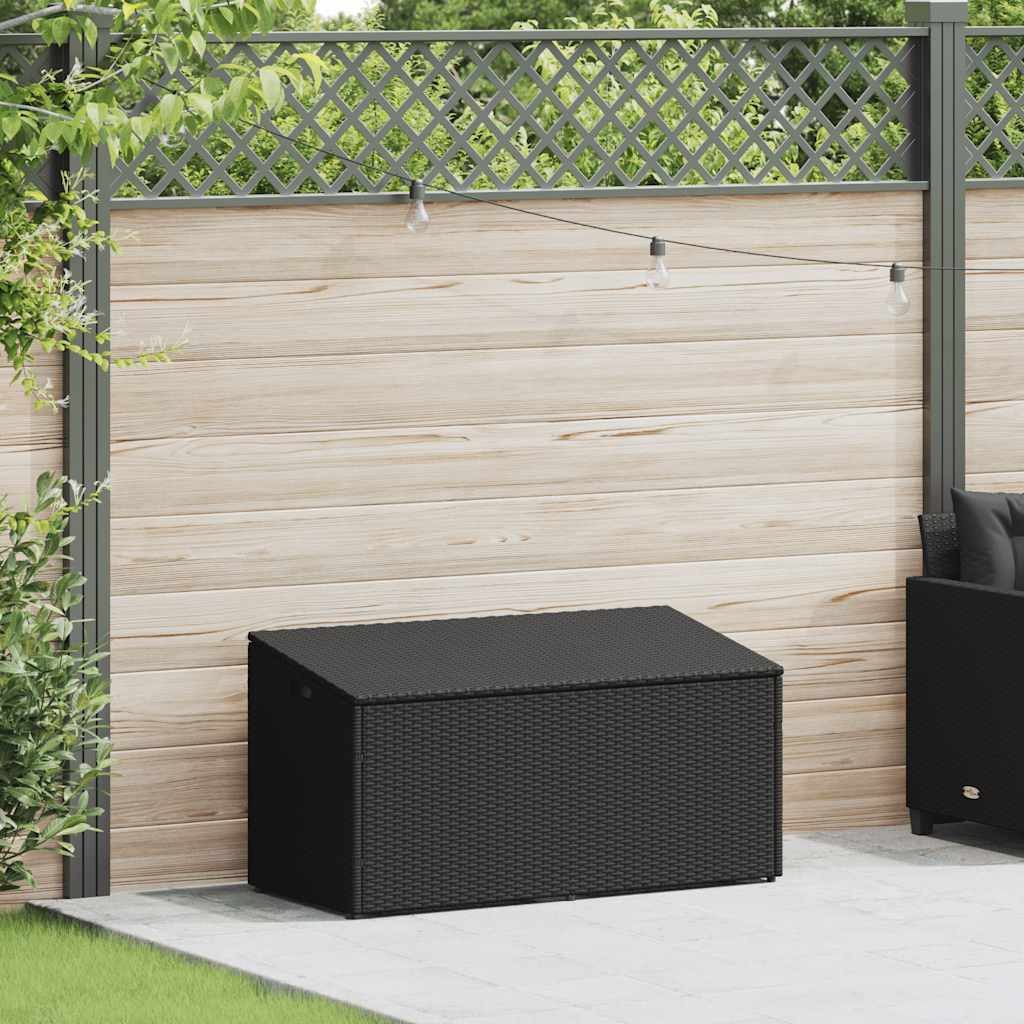 vidaXL Gartenbox Garten-Auflagenbox Schwarz 110x50x58 cm günstig online kaufen