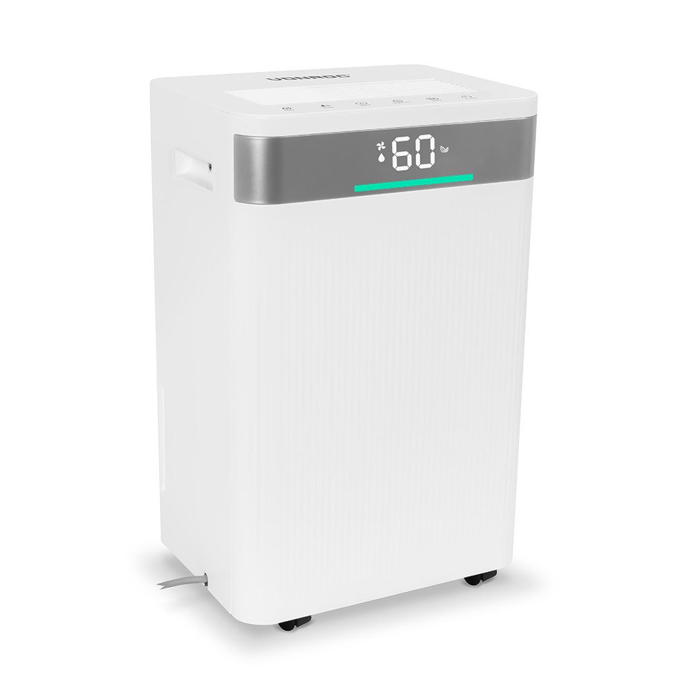 VONROC Luftentfeuchter Elektrisch mit WLAN & Ionisator – Leiser Raumentfeuchter, Entfeuchtung 20 l/Tag, Tank 4,5 l, – [für Räume bis 40m²] mit 4.5L Wassertank & App-Steuerung