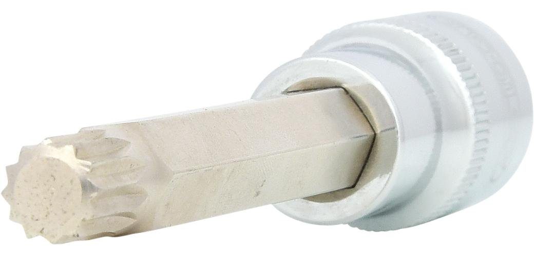 Bohrer- und Bitset 1/2" CHROMEplus Bit-Stecknuss XZN, lang, M10