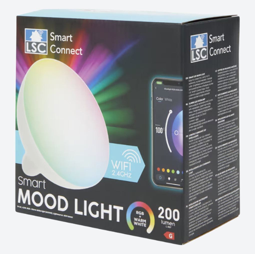 ZD Trading LSC Smart Stimmungslicht LED Smarte Lampe, smarte Leuchte