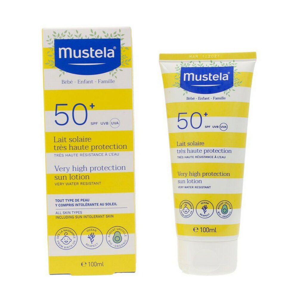 Mustela Sonnenschutzpflege BEBE Family SPF50+ 100ml