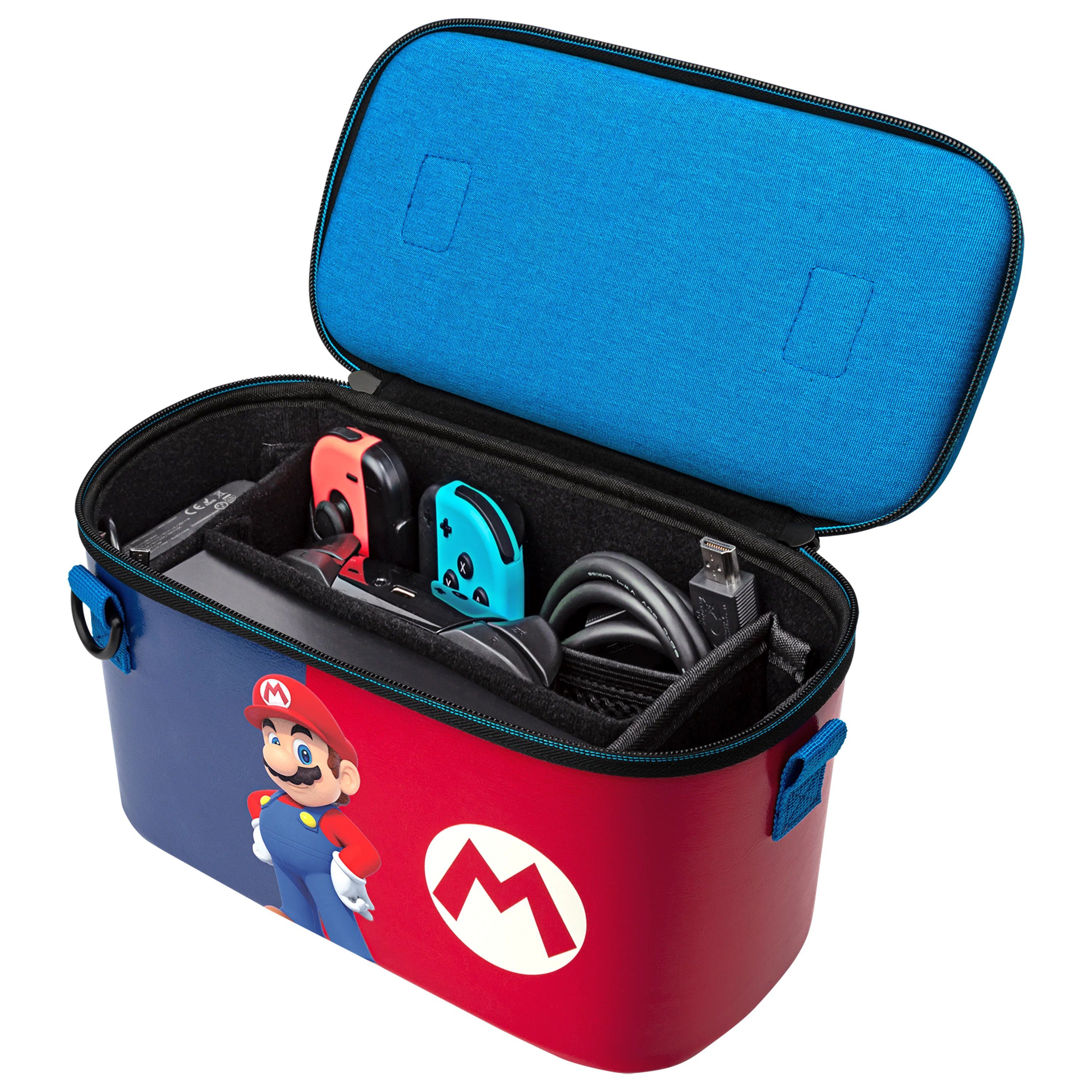 PDP - Performance Designed Products Spielekonsolen-Tasche PDP Tasche Elite Pull-N-Go Mario Edition Switch