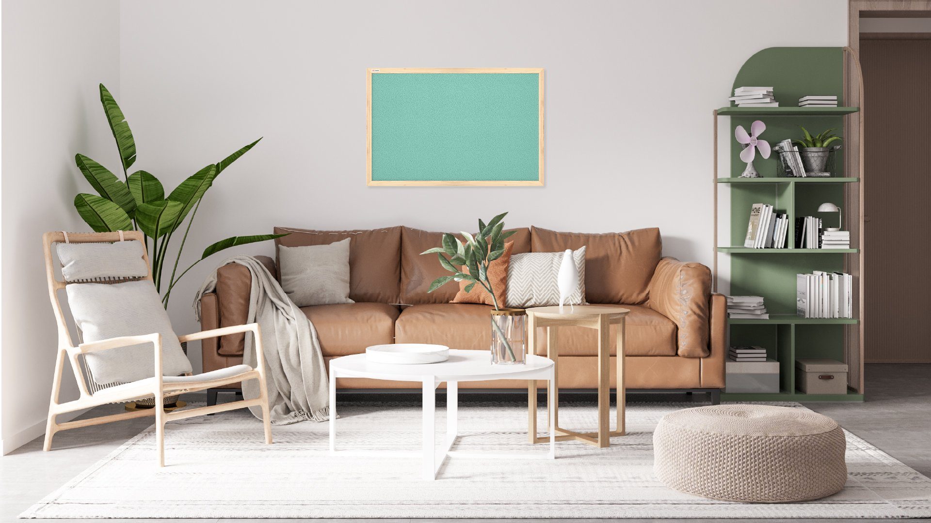 ALLboards Tafel ALLboards Korktafel Memoboard Pinnwand Wandtafel farbiger R günstig online kaufen