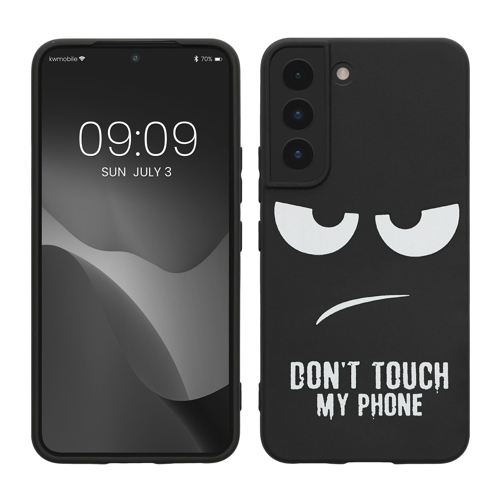 kwmobile Handyhülle kwmobile Hülle kompatibel mit Samsung Galaxy S22 - Handyhülle Silikon, Hülle kompatibel mit Samsung Galaxy S22 - Handyhülle Silikon Case