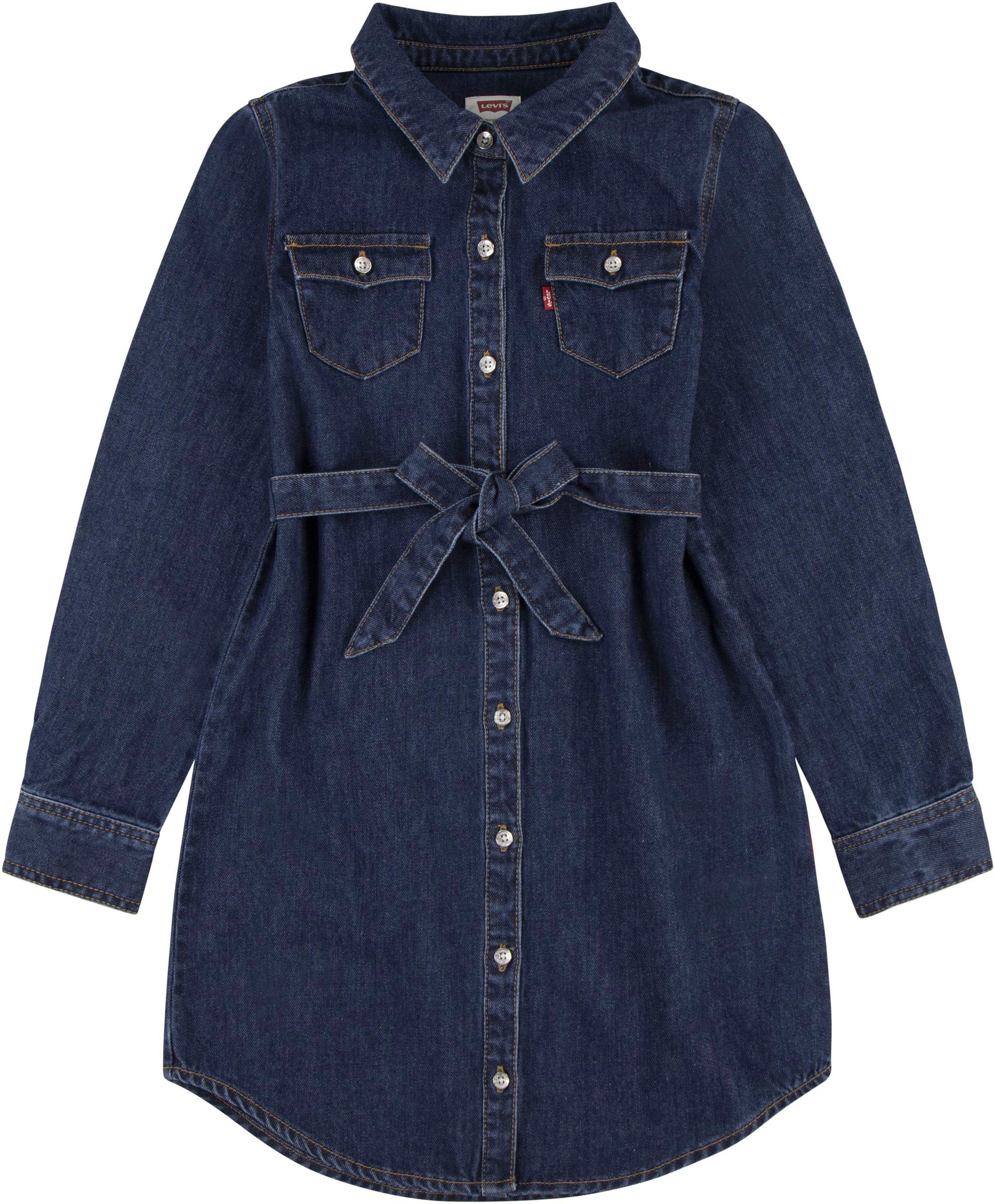 Levi's® Kids Shirtkleid mit Bindeband an der Taille for GIRLS