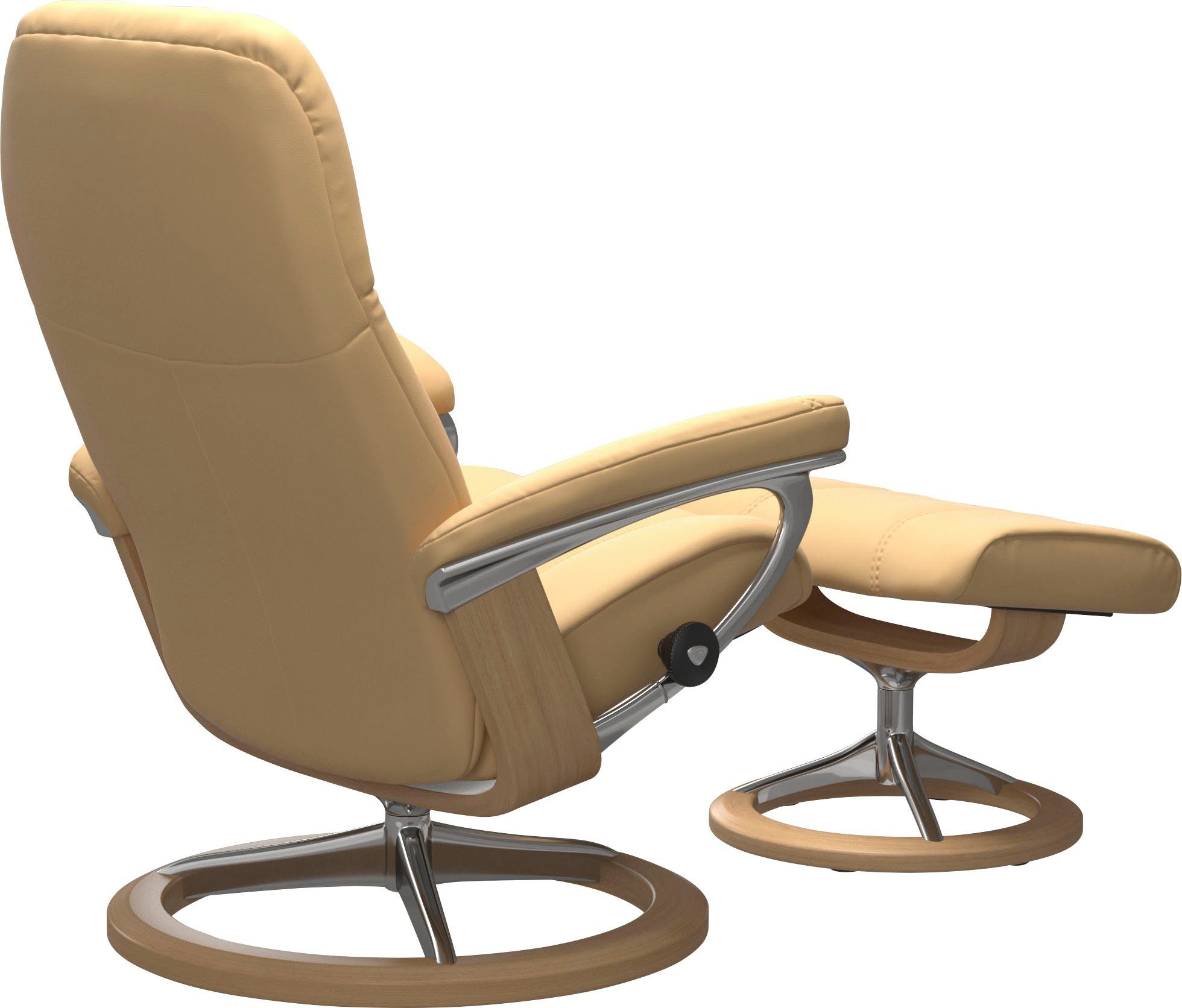 Stressless® Relaxsessel Consul, mit Eiche Gestell Größe M, Base, Signature