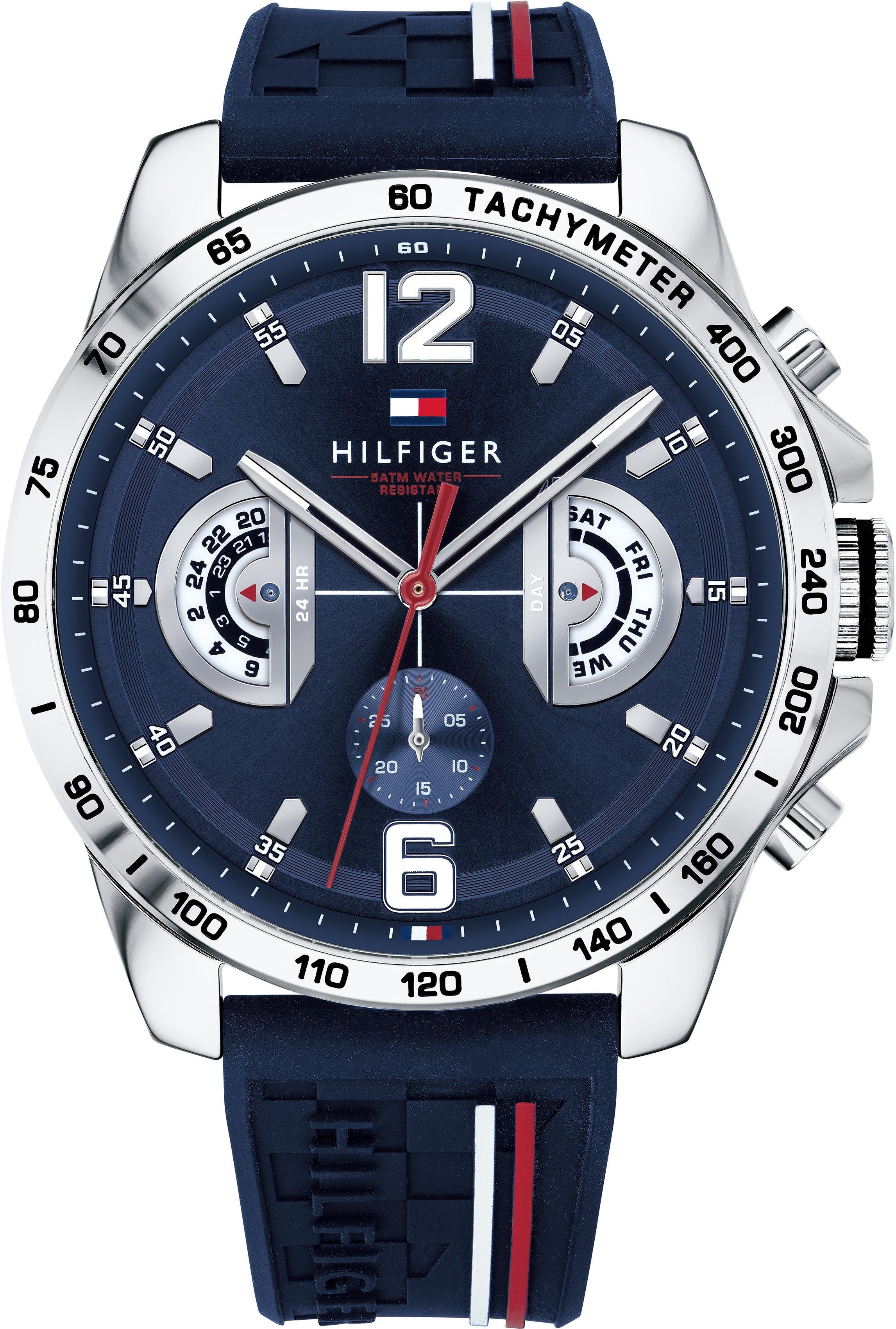 Tommy Hilfiger Multifunktionsuhr DECKER 1791476, Quarzuhr, Armbanduhr, Herr günstig online kaufen