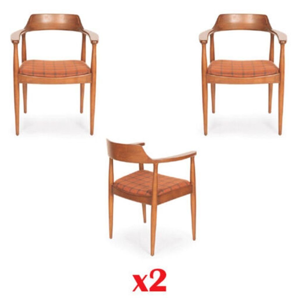 Polster 2x Garnitur Sitz Set Sessel Sitzer Textil Esszimmerstuhl, Polster Klassische JVmoebel