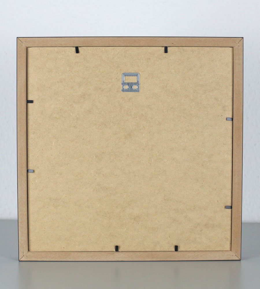 IDEAL TREND Bilderrahmen 3D Objektrahmen Holz Bilderrahmen quadratisch Wand günstig online kaufen