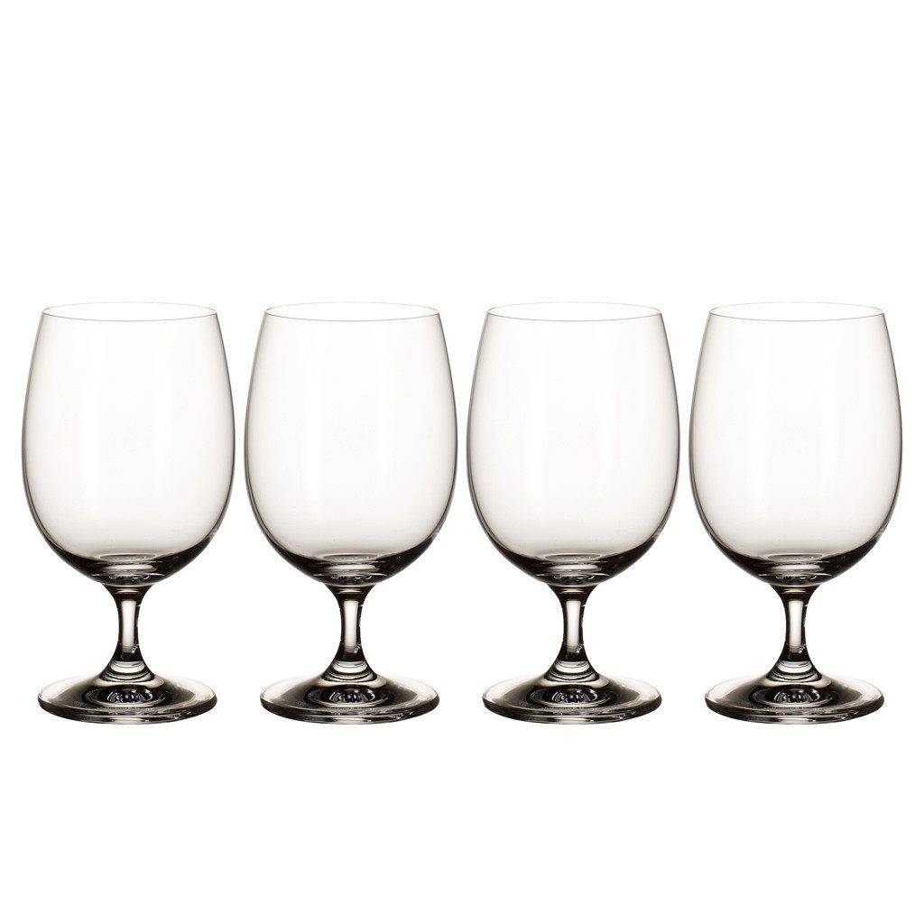 Villeroy & Boch Gläser-Set La Divina Wasserkelch, 4 Stück, 4-tlg., Glas, Kristallglas, 4 Stck, spülmaschinenfest
