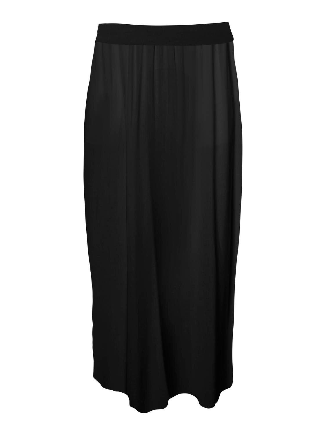 ONLY Sommerrock Maxi elastischer Bund Seitenschlitze High Waist ONLPIPER LI günstig online kaufen