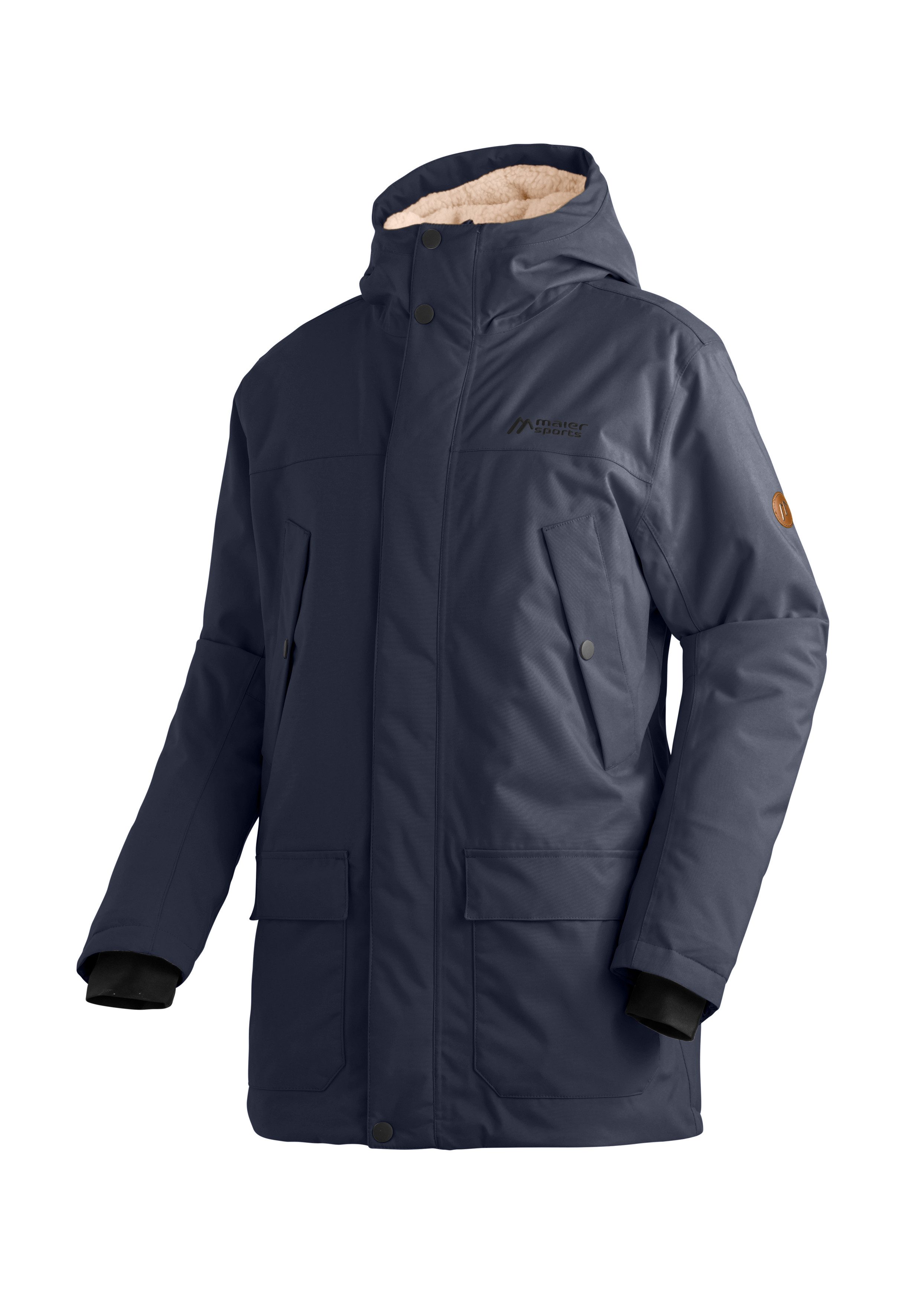 Maier Sports Funktionsjacke SENNE Herren Outdoor-Jacke, wind/wasserdicht, 6 geräumige Taschen