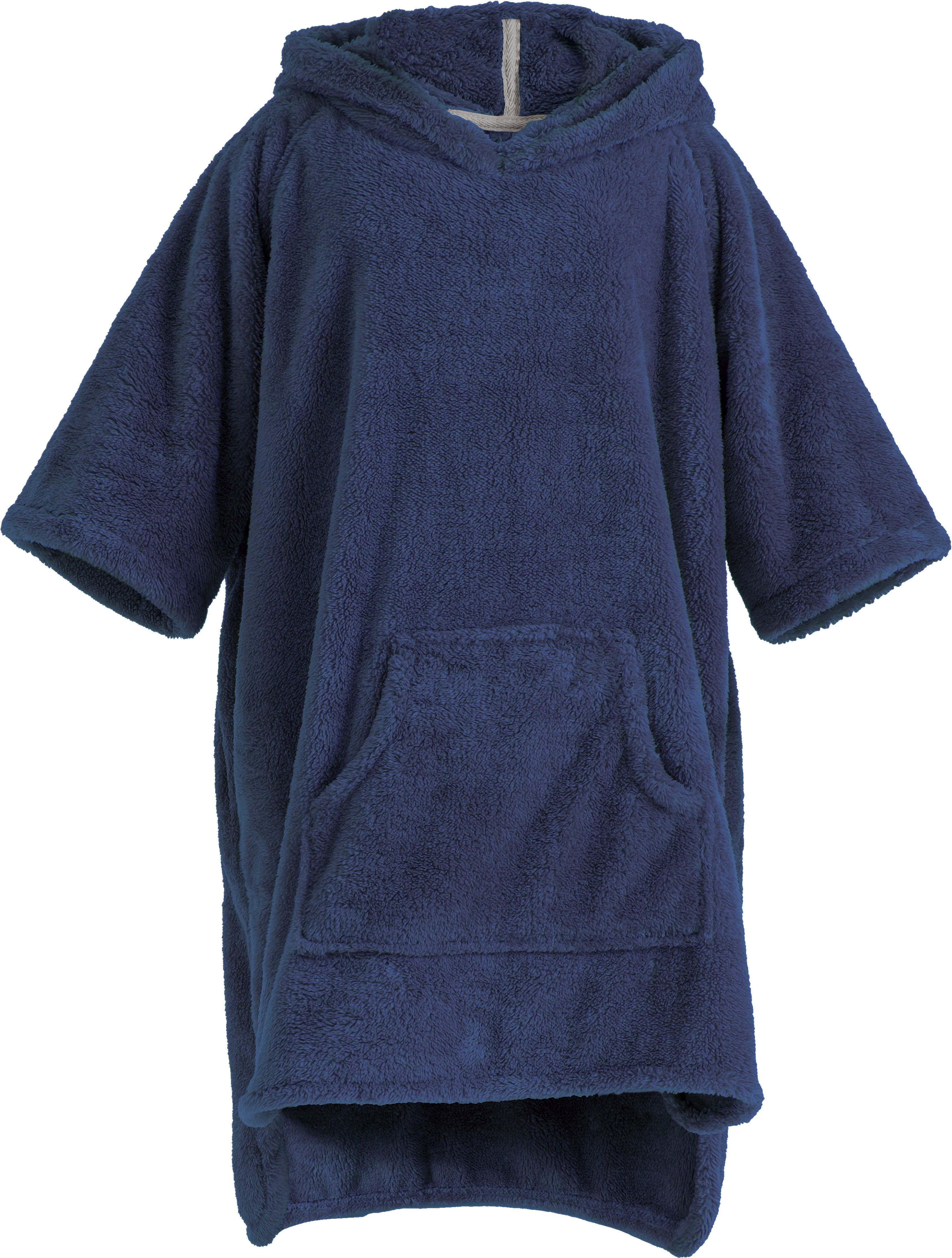 OTTO home Badeponcho Lillou, für Kinder, ideal für Urlaub oder im Schwimmbad, Midilänge, Microfaser, Kapuze, weich und kuschelig, Fleece, plüsch, Surfponcho