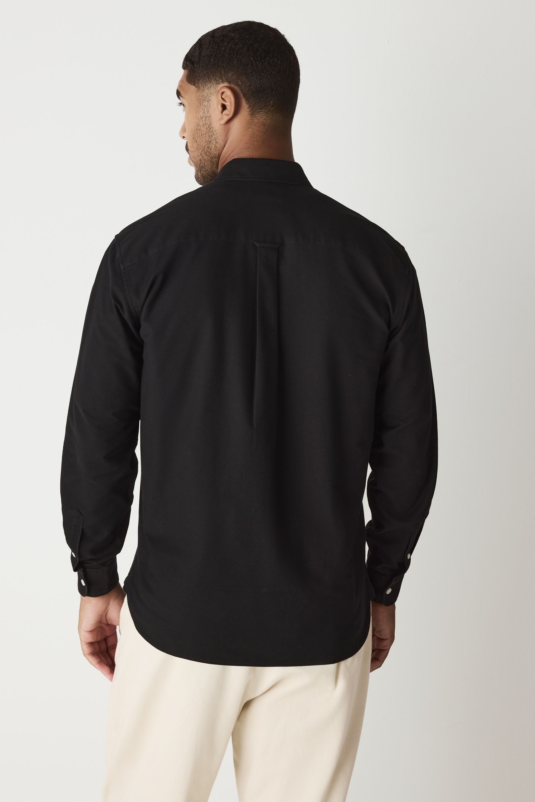 Next Langarmhemd Regular Fit Oxford-Langarmhemd (1-tlg) günstig online kaufen