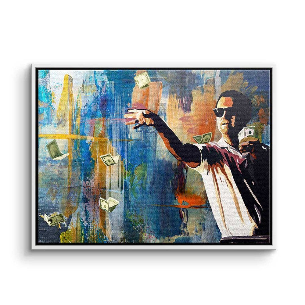 DOTCOMCANVAS® Leinwandbild, Ohne Zitat, Premium Motivationsbild - Statement