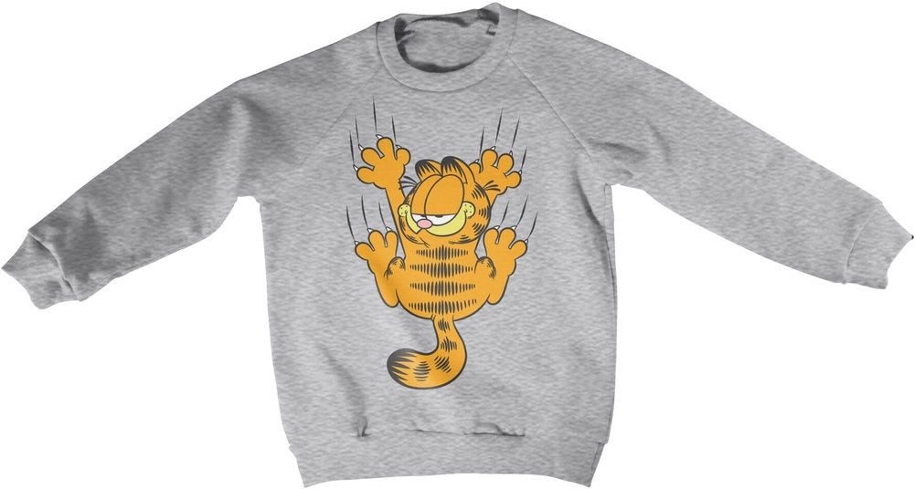 Garfield Sweatshirt Hanging On Kids Sweatshirt