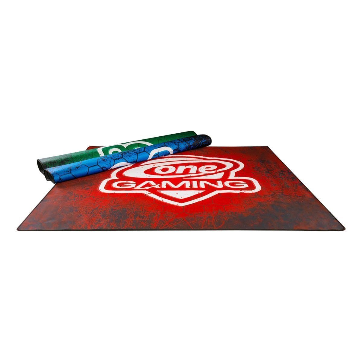 ONE GAMING Bodenschutzmatte Bodenschutzmatte Rot GAMING Floormat ONE