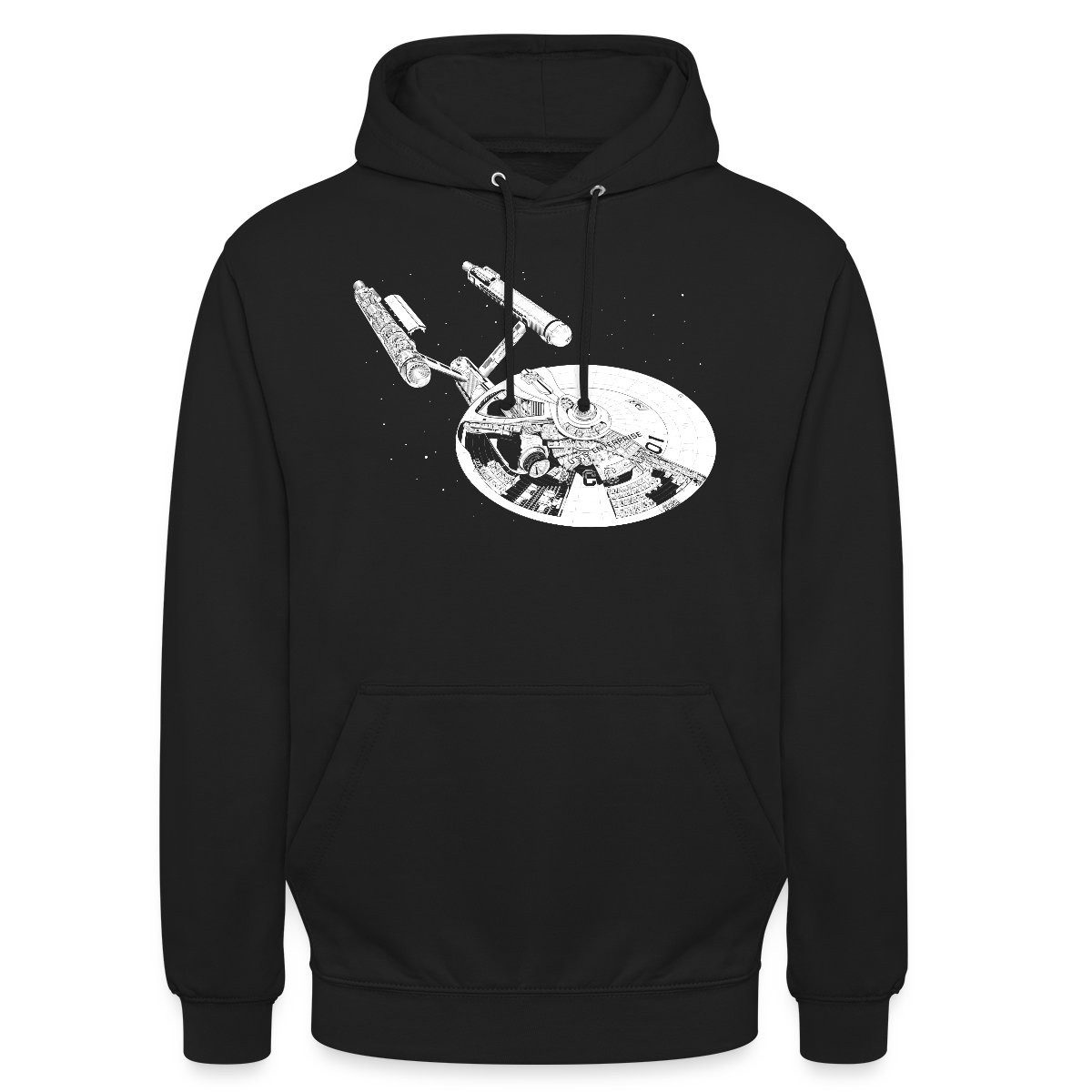 Spreadshirt Hoodie Star Trek The Original Series USS Enterprise Unisex Hoodie (1-tlg)