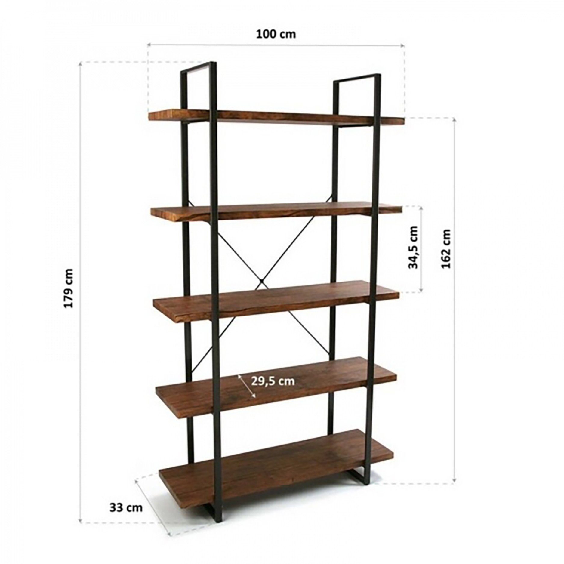 179 HOLZ CM) (33 Versa Ablageregal SCHRANK 100 X VERSA X