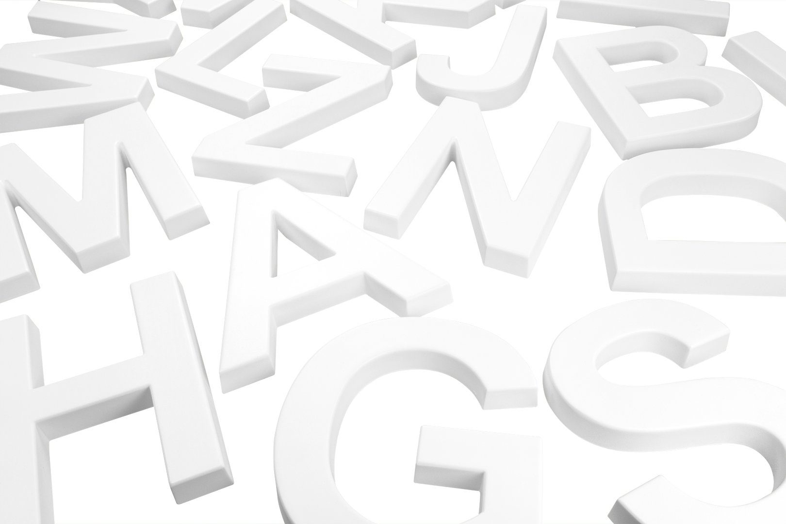 Grand Decor Wanddekoobjekt Buchstaben (3D Buchstaben günstig online kaufen