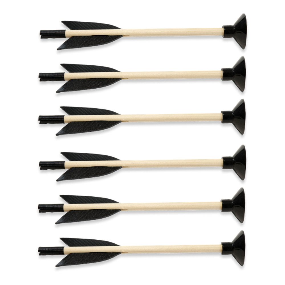 BestSaller Kinderbogenset Pfeil 20 cm klein, einzeln für Armbrust (6-tlg), 6er Pack