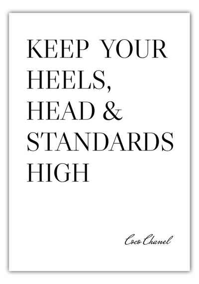 MOTIVISSO Poster Heels, Head & Standards #1