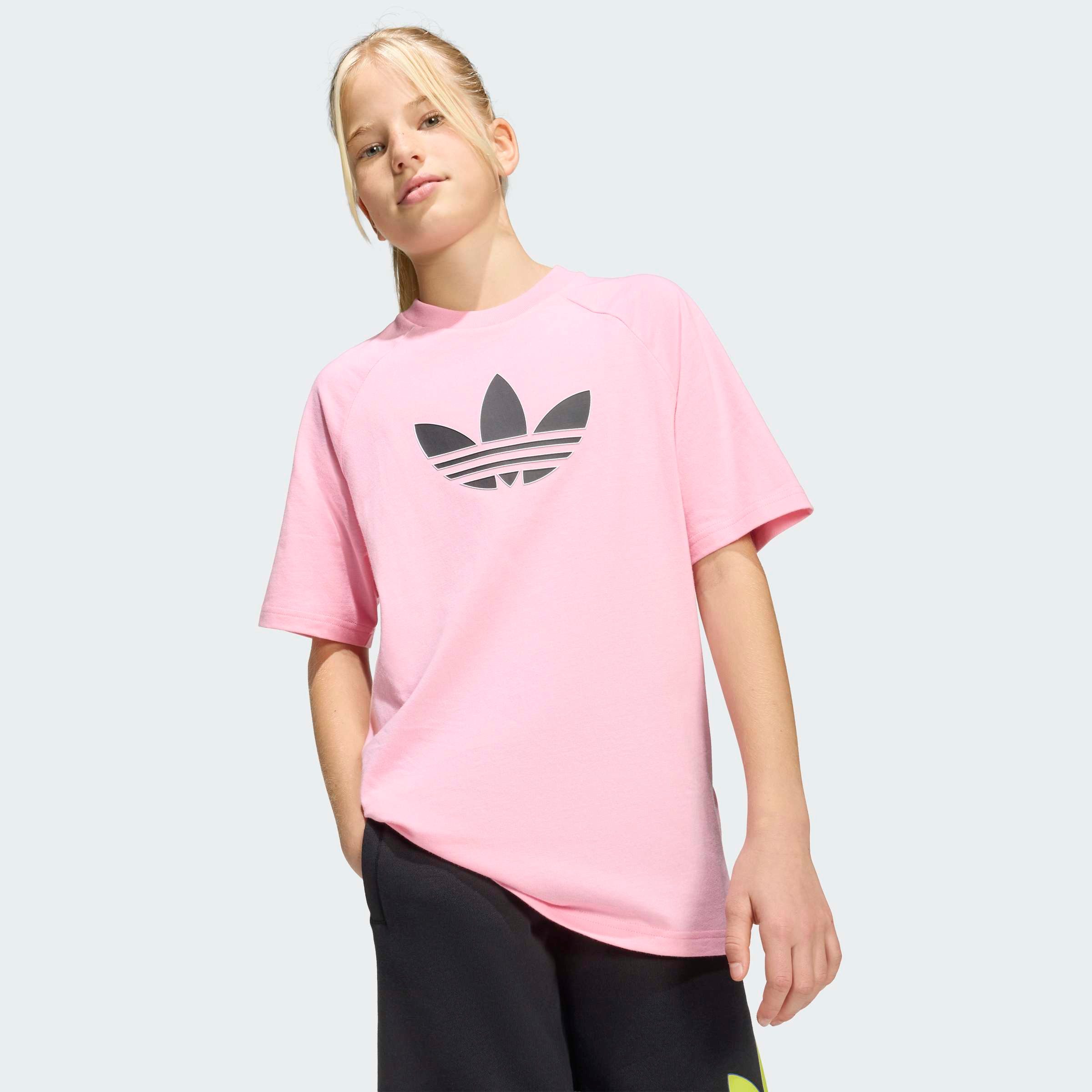 adidas Originals T-Shirt GFX TR LO TEE für Kinder, Kurzarmdesign, sportlicher Stil, Rundhalsausschnitt