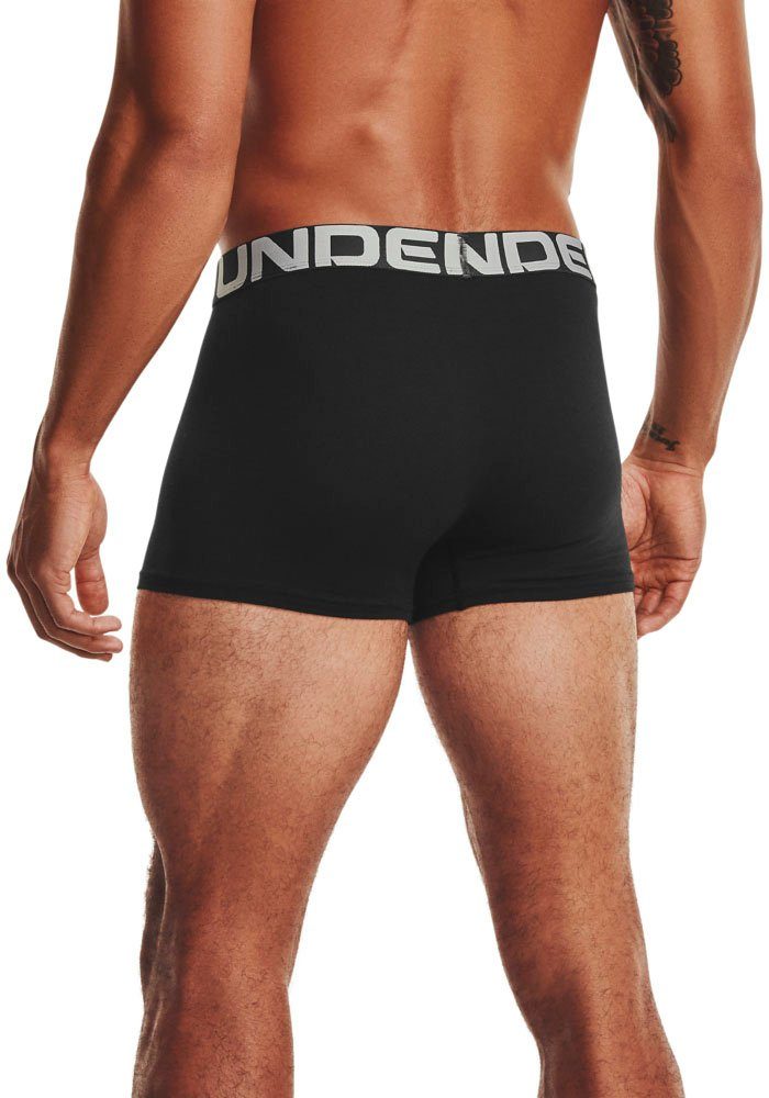 Under Armour® COTTON schwarz 3 CHARGED PACK 3IN (3-St) Boxershorts UA