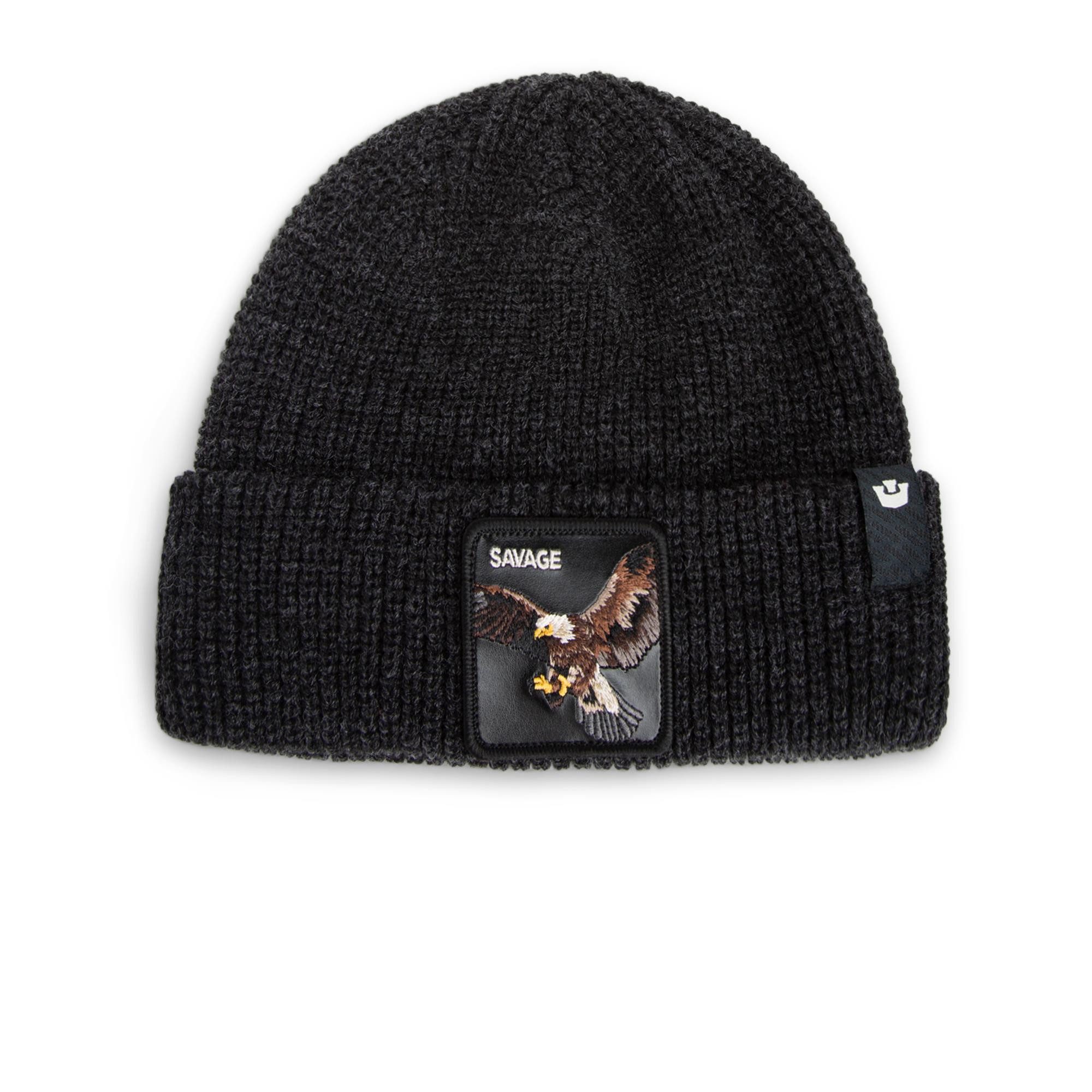 GOORIN Bros. Beanie Goorin Bros. The Savage Beanie Void black (Beanie, Strickmütze, Beanie)